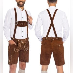 Men’s Oktoberfest costumes suede like